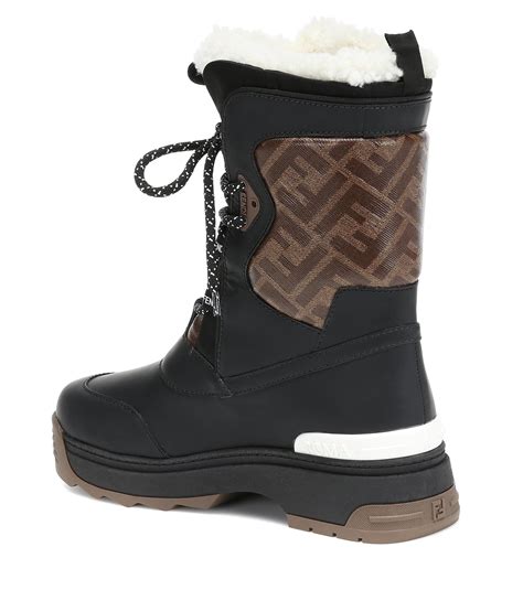 fendi stiefel|fendi leather boots.